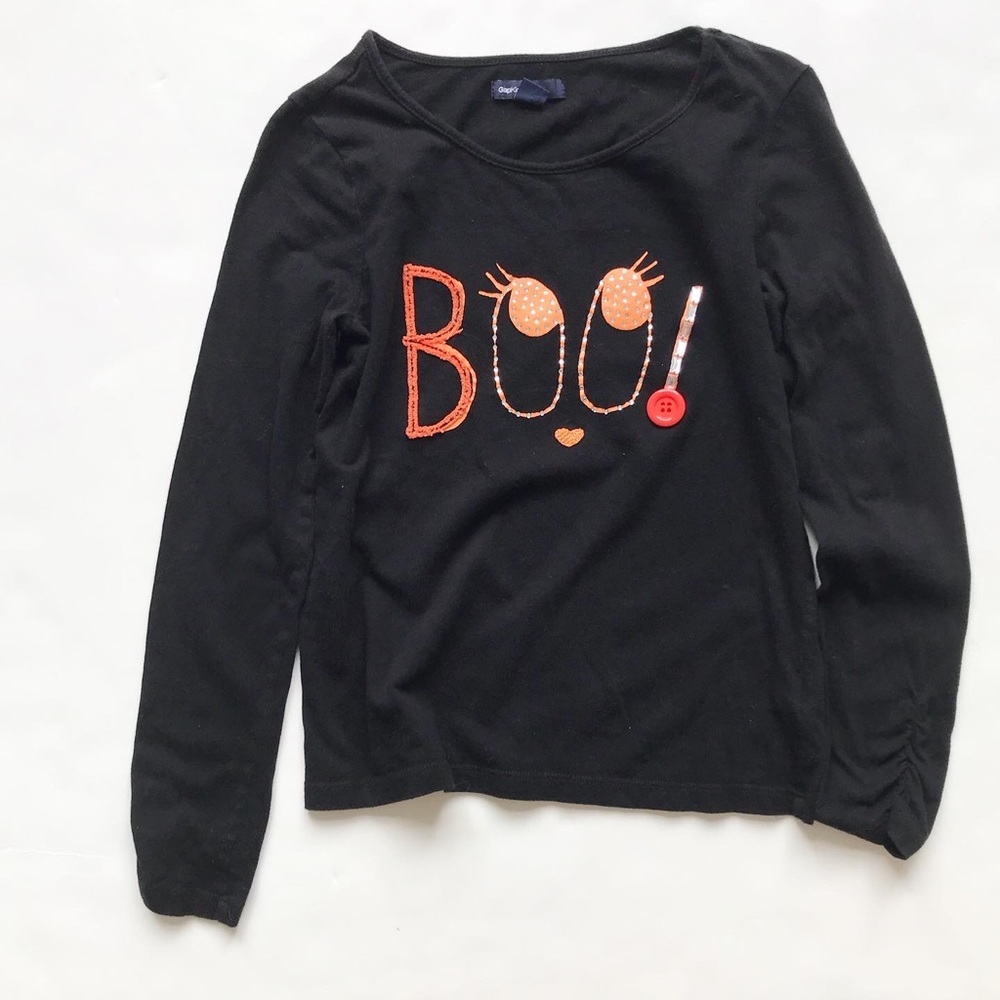 Gapkids BOO long sleeve top EUC L(10Y)